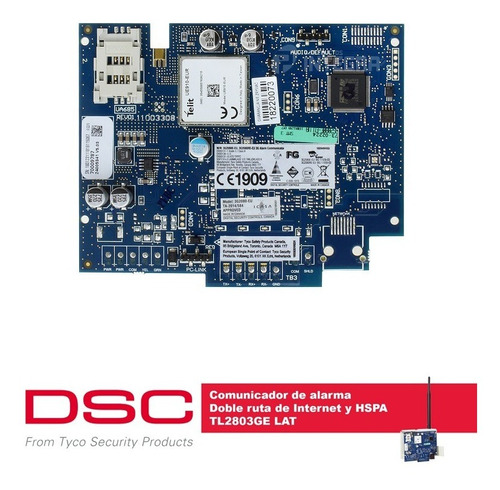 Comunicador Ip 3g Dsc Neo Tl2803ge-lat Contact Id Celular