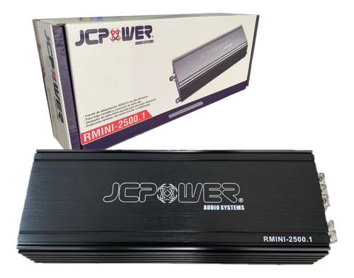 Amplificador Jc Power Rmini-2500.1 2500w Max 1 Canal Clase D