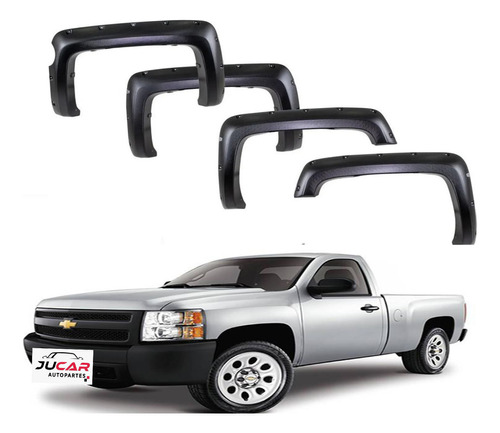 Cantonera Plastica Bronx Imp Chevrolet Silverado C/s 07-13