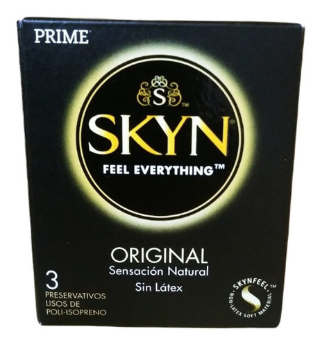 Preservativos Prime Skyn 4 Cajitas X 3 Unidades Sin Latex 