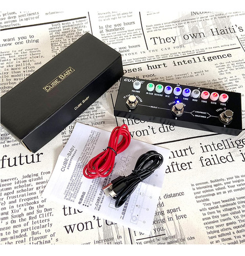Pedal Multiefectos Para Guitarra,cube Baby Pedal Multiefe...