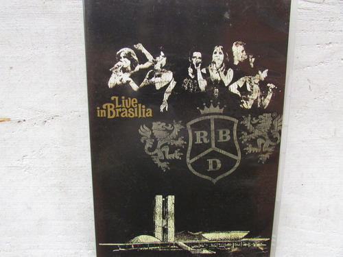 Dvd - Rbd - Live In Brasilia 