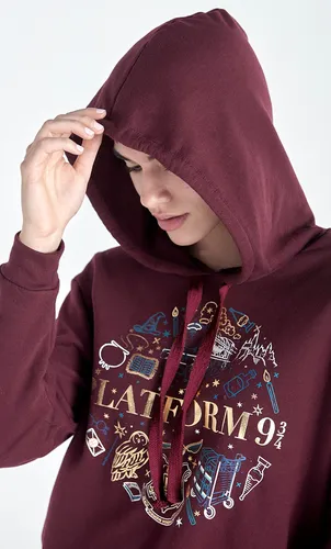 Sudadera Cerrada De Harry Potter De Mujer C a mod 3002289