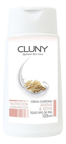  Crema Cuerpo Hidratante Soya/avena 125ml Cluny