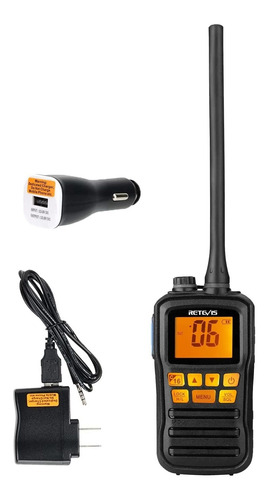 Radio Walkie Talkie Vhf Marino Impermeable Ip67 Retevis Rm01