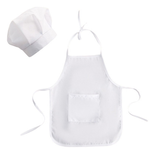 Disfraz De Chef Blanco Para Bebés, Accesorio Para