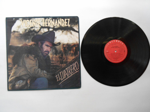 Lp Vinilo Vicente Fernandez El Cuatrero Edecion Colombia1988