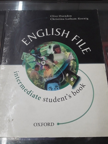 Libro De Ingles - English File Intermediate Primera Edición (Usado)