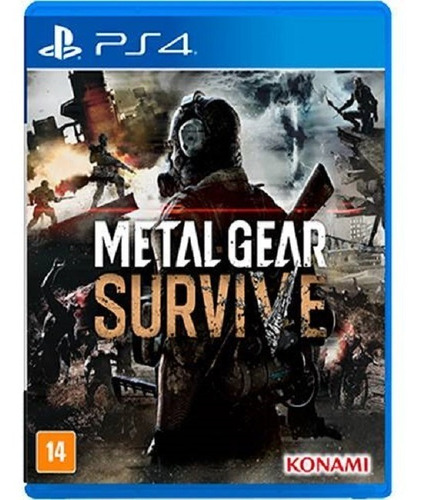 Jogo Metal Gear Survive Ps4 Midia Fisica Pronta Entrega