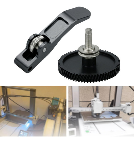 Kit De Engranajes Extrusoras Piezas 3d De La Impresora Plata