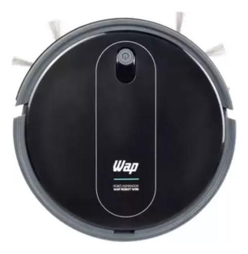 Robô Aspirador Wap W96 30w 127/220V Super Slim Varre E Aspira Cor Preto