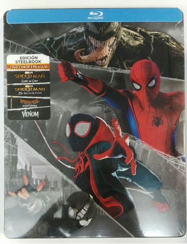 Colección Spiderman Steelbok [blu-ray]
