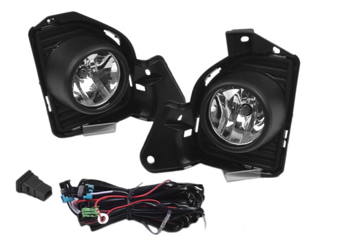 1 Juego De Conjunto De Faros Antiniebla De 12 V Con Luz Led,