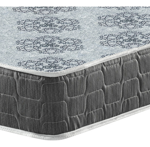 Colchão Viúva Washington Espuma D23 Liso 128x188x14cm Cor Preto