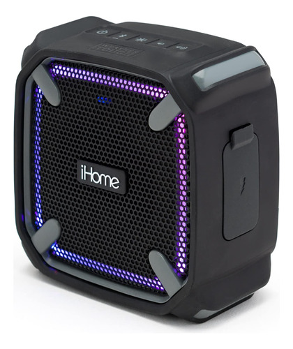 Ihome Altavoz Bluetooth Impermeable Con Luces Que Cambian De