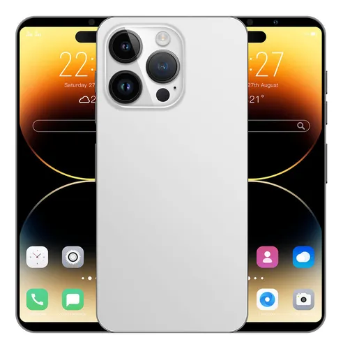 Smartphone Android Barato I14promax 6.7 12gb+512gb Negro D
