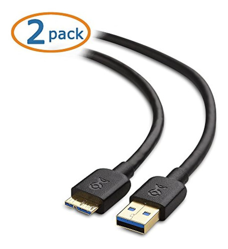 Cable Matters 2 Pack Superspeed ??usb 30 Tipo A A Microb Cab