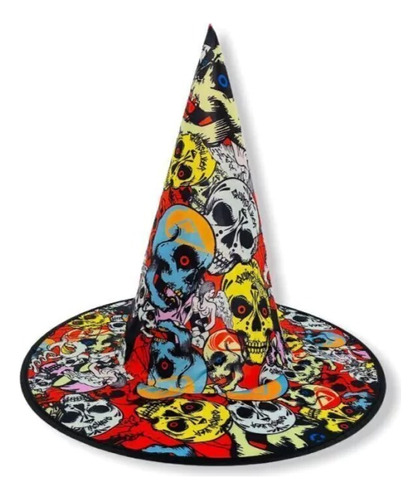 Sombrero De Bruja Modelos A Eleccion Disfraz Halloween