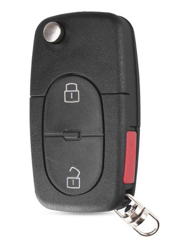 Carcasa Llave Control Audi  A4 A6 A8 Tt S4 S6 S8 2 Botones