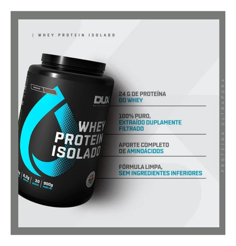 Whey Protein Isolado Pote (900g) - Sabor: Coco Coco