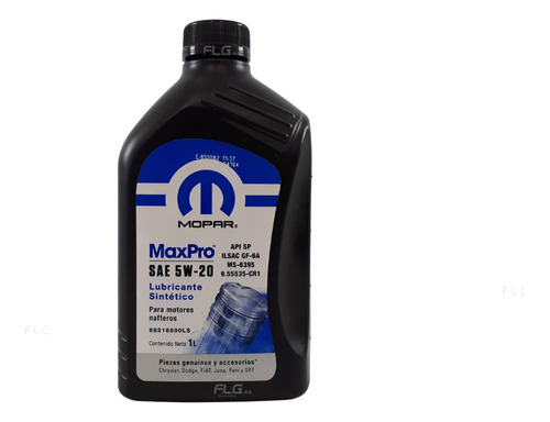 Aceite Mopar 5w-20 1l Mopar L62813