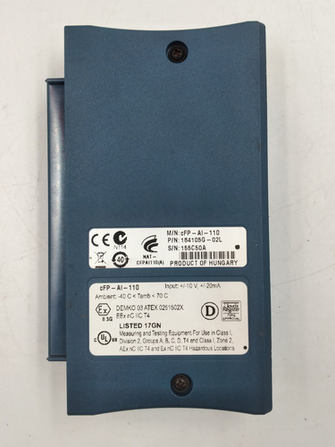 Módulo National Instruments Cfp-ai-110 (Usado)