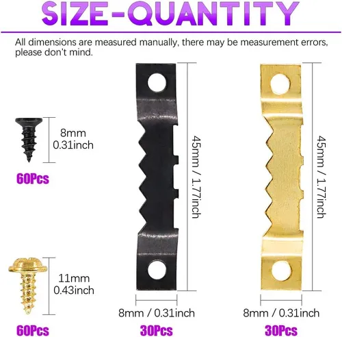 Kit 415pz Clavos Cuadros Colgar