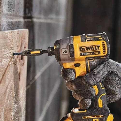 Parafusadeira De Impacto Brushless Dewalt Dcf887 Sem Carreg. Cor Amarelo