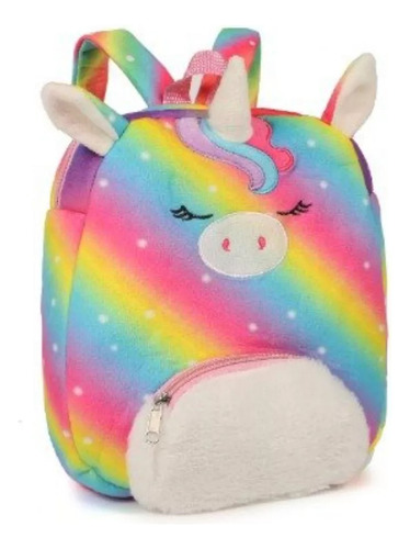 Mochila Trendy Jardin Unicornio Peluche Niñas