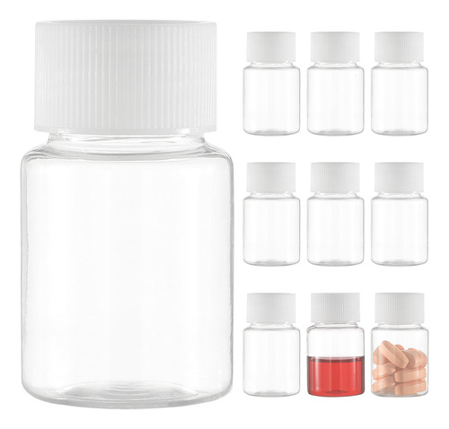 Frasco De Comprimidos Mini Squeeze, 10 Unidades