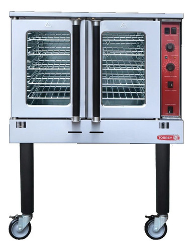 Horno De Convección Comercial 5 Parrillas Torrey Hct-5p Color Plateado