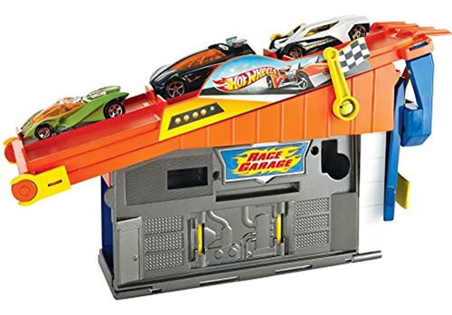 Hot Wheels Rooftop Race Garage Playset, ¡corre Hasta La Lin