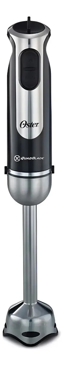 Mixer Oster Minipimer 800w Acero Inox Vaso Medido Color Negro