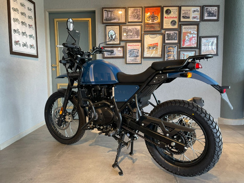 Imagen 7 de 25 de Royal Enfield Himalayan Bs6 Glacier Blue (nuevo Color)