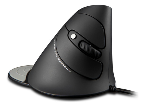 Ratón Óptico Con Cable Zelotes T-30, Ratón Vertical, Cable U