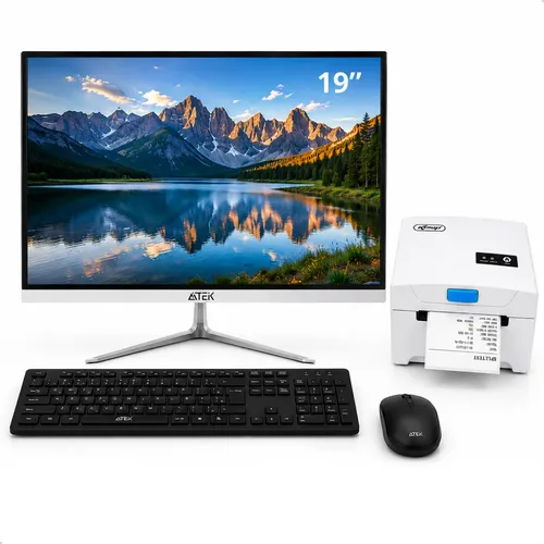 Computador All In One 19 I5 8gb 256gb Impressora Comercial