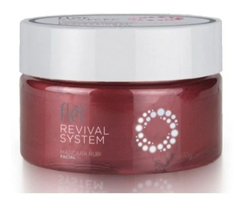 Creme Flér Revival System Máscara Facial Rubi 220g