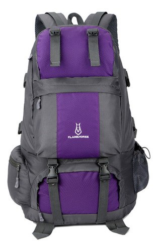 Zh Mochila De Viaje De Gran Capacidad De 50 Litros Con