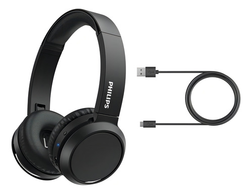 Fone De Ouvido Philips Tah-4205 Bateria 29 Horas Bluetooth Cor Preto