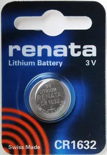 Bateria Renata Cr1632 Lithium 3v 137mah Swiss Made Suíça