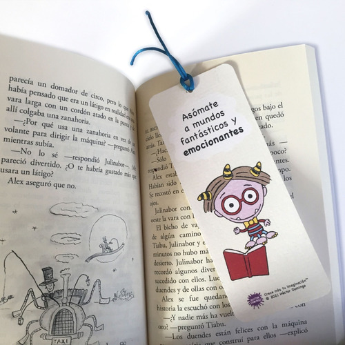 La Leyenda De Bookstruo, Libro Infantil + 6 Separadores