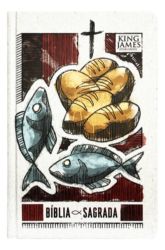 Bíblia Sagrada King James Atualizada | Slim | Letra Normal | Capa Dura | Multiplicação Dos Pães, De King James Atualizada. Editorial Cpp, Capa Dura Em Português