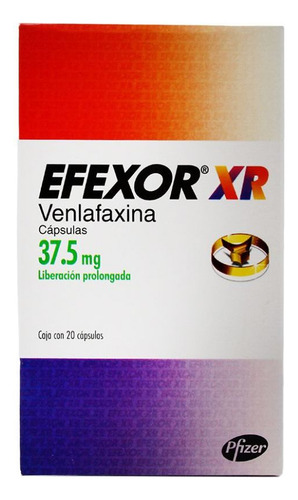 Efexor Xr 37.5 Mg Caja Con 20 Cápsulas