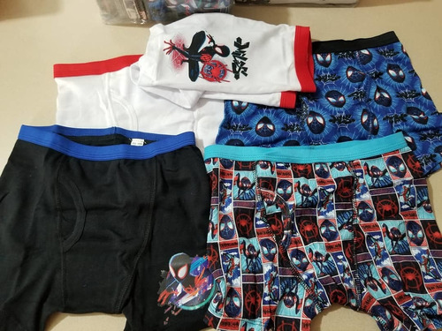 Interior Boxer Marvel Talla 8 Spiderman Pack 5und Precio Pub