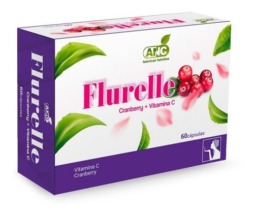 Flurelle En Estuche 60 Cáps. (cranberry + Vit C). Agronewen