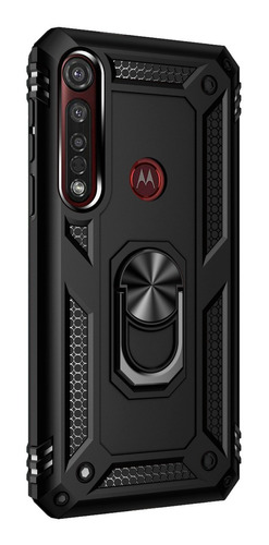 Funda Anillo Moto G8 Plus/g8 Play Uso Rudo + Mica 21d 11h