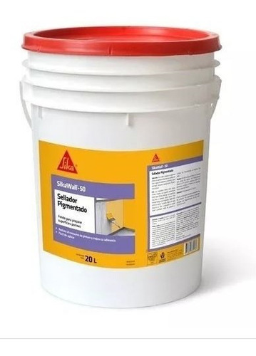 Sellador Pigmentado Sika Wall50 20lt - Ynter Industrial 