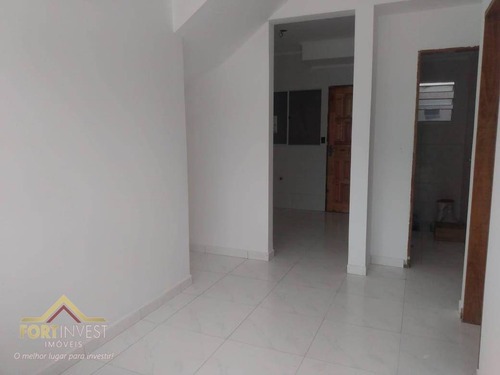 Imagem 3 de 12 de Casa Com 2 Dormitórios À Venda, 39 M² Por R$ 230.000,00 - Jardim Quietude - Praia Grande/sp - Ca0916
