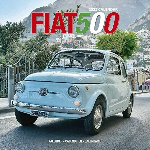 Libro: Calendario Fiat 500 Calendarios 2021 2022 Calendarios