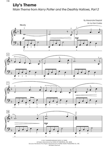 Libro Harry Potter -- Sheet Music From The Complete Film